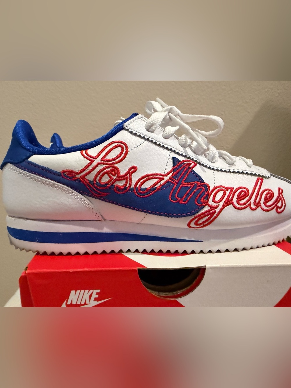 Nike Cortez Los Angeles Dodgers Sz 5Y
